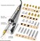 96pcs Wood Burning Kit, Professional Wood Burner Pen Tool, Creative Tool Set Adjustable Temperature WoodBurner for Embossing/Carving,Suitable for Beginners,Adults (BLACK)